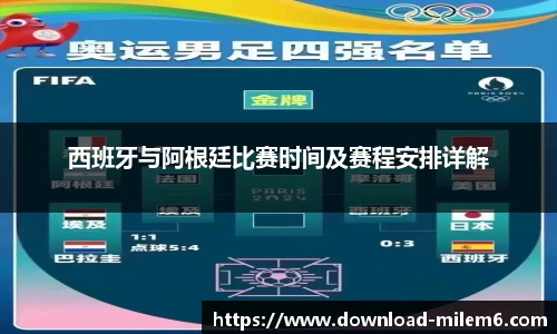 西班牙与阿根廷比赛时间及赛程安排详解